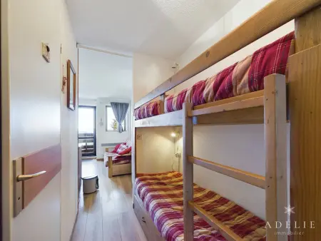 Studio 4 pers Montvalezan-La Rosière, balcon sud, 50m pistes : photo 8