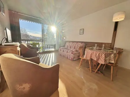 Location appartement à Notre Dame de Bellecombe, Studio idéal ski, balcon, parking - Notre-Dame-de-Bellecombe