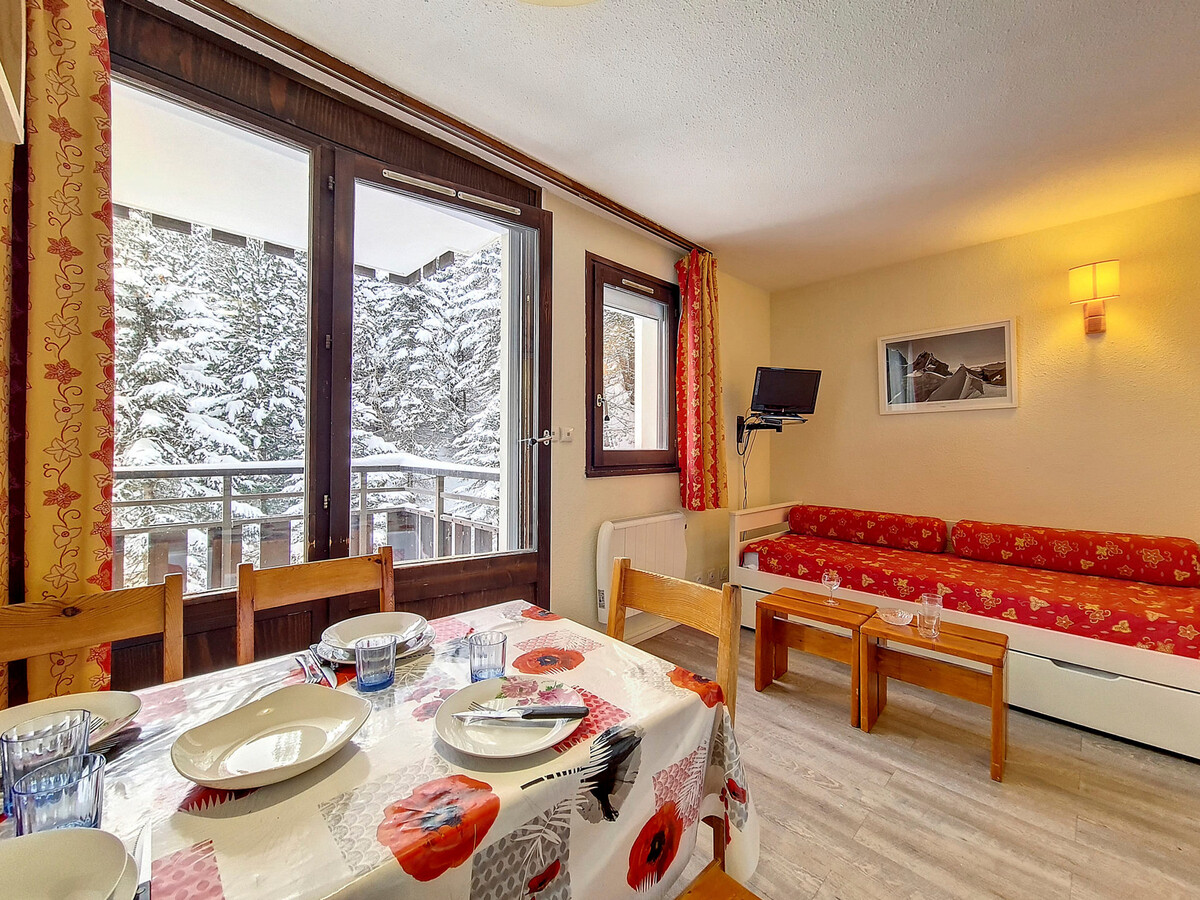 Studio 24m² aux pieds des pistes, balcon, animaux admis - Photo 1
