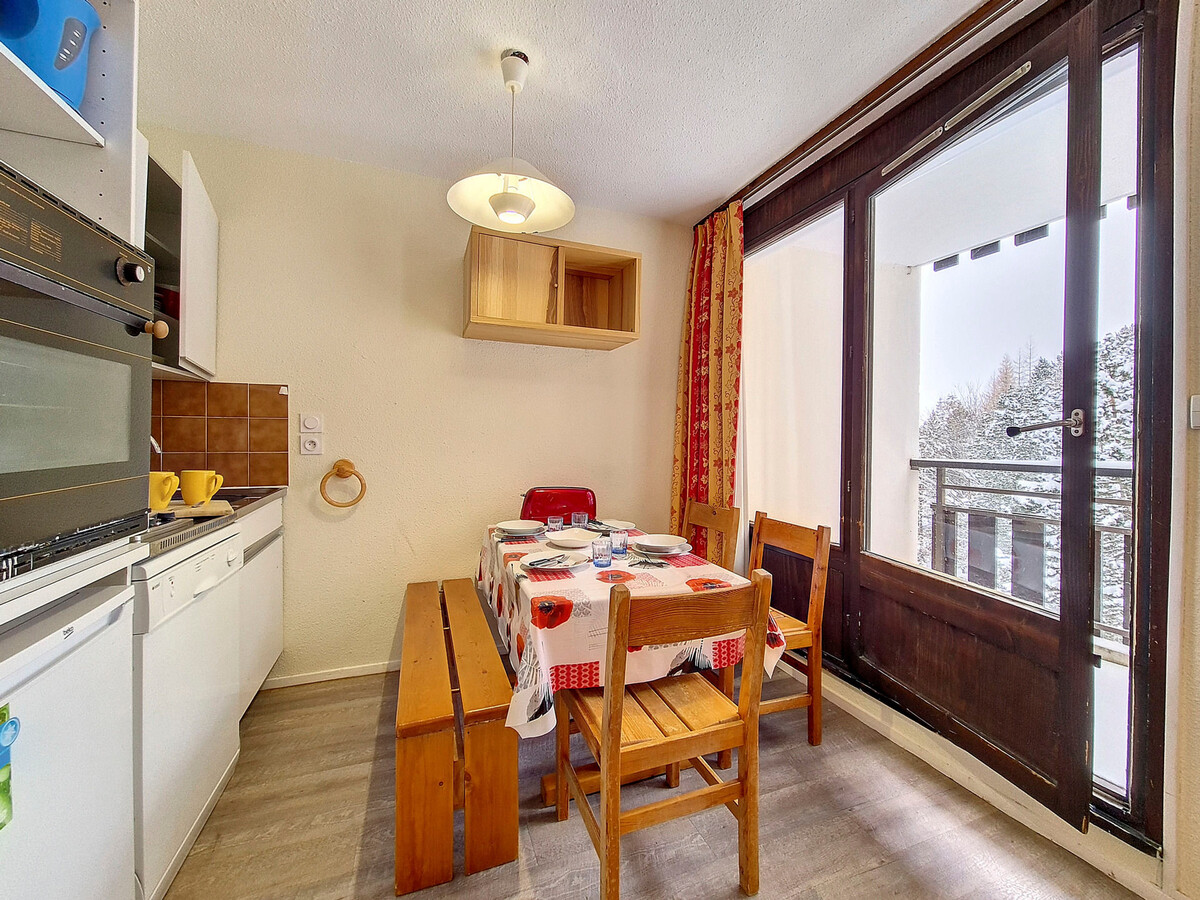 Studio 24m² aux pieds des pistes, balcon, animaux admis - Photo 2