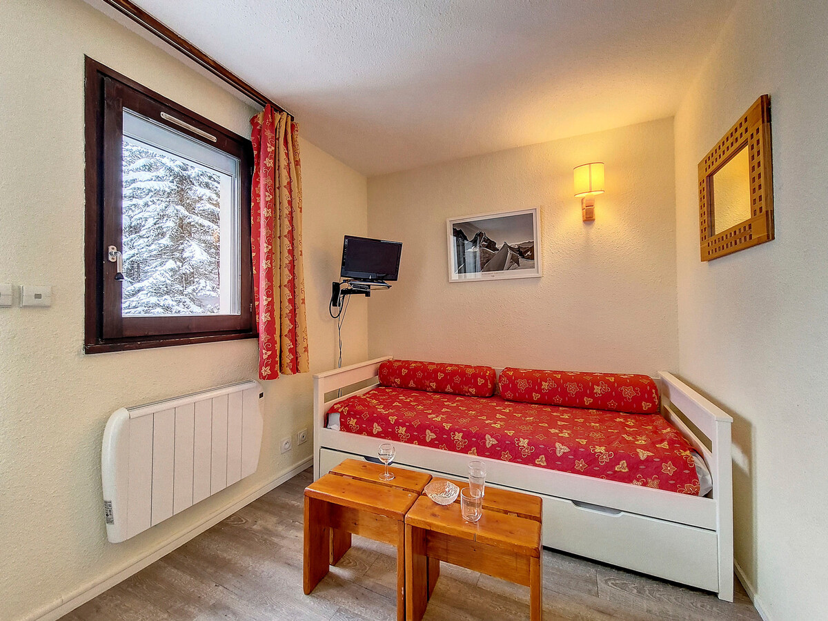 Studio 24m² aux pieds des pistes, balcon, animaux admis - Photo 10