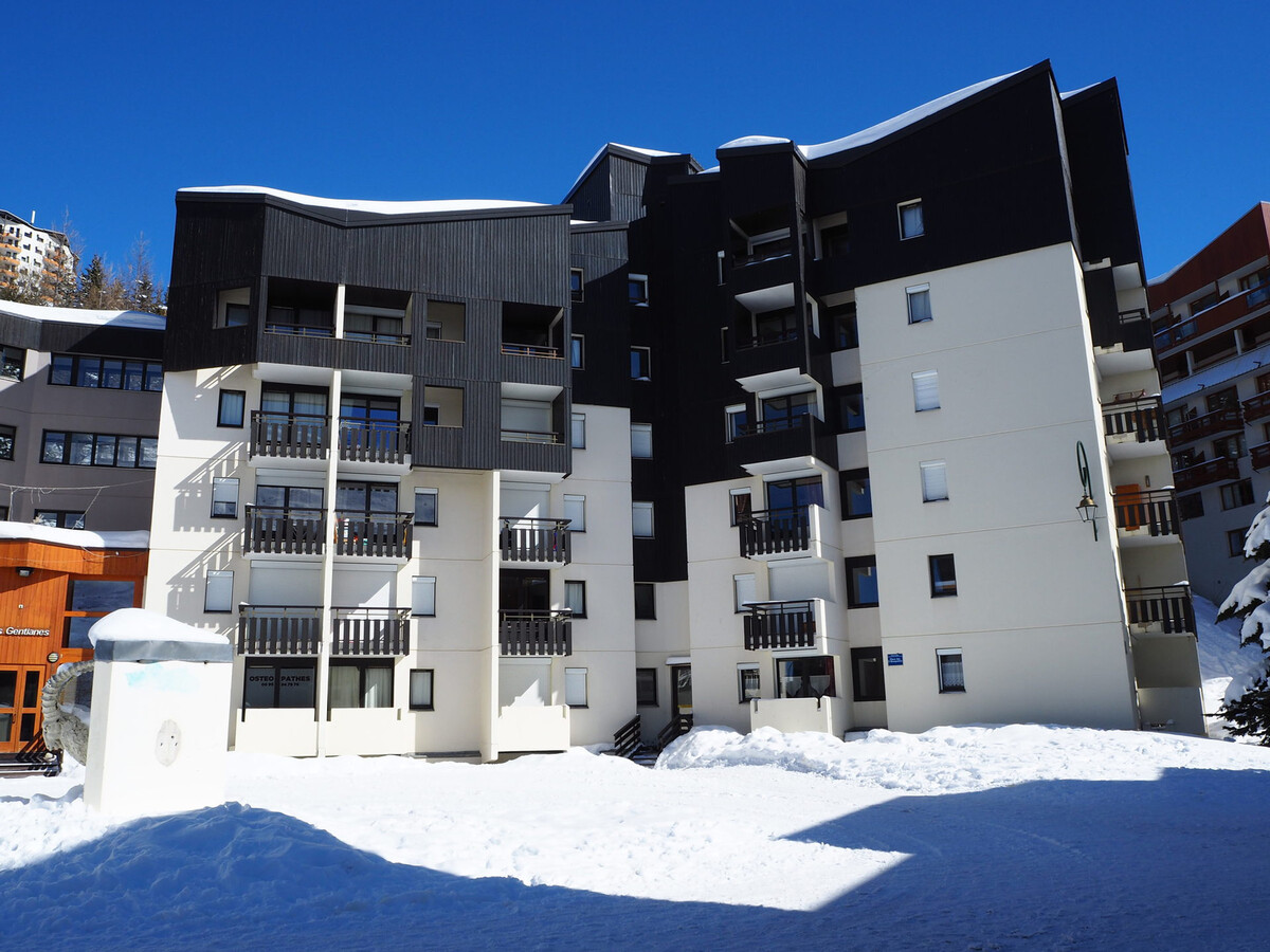 Studio 24m² aux pieds des pistes, balcon, animaux admis - Photo 18