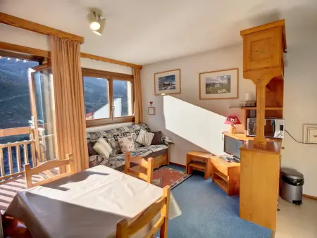 2 pièces confortables 4 pers, ski aux pieds, parking : photo 12