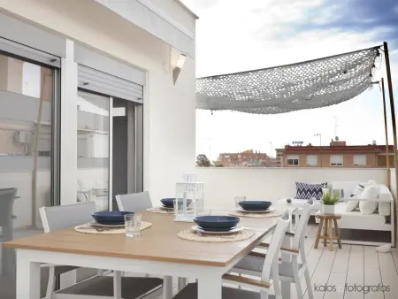 Appartement moderne Port de Sagunt, vue Méditerranée : photo 3