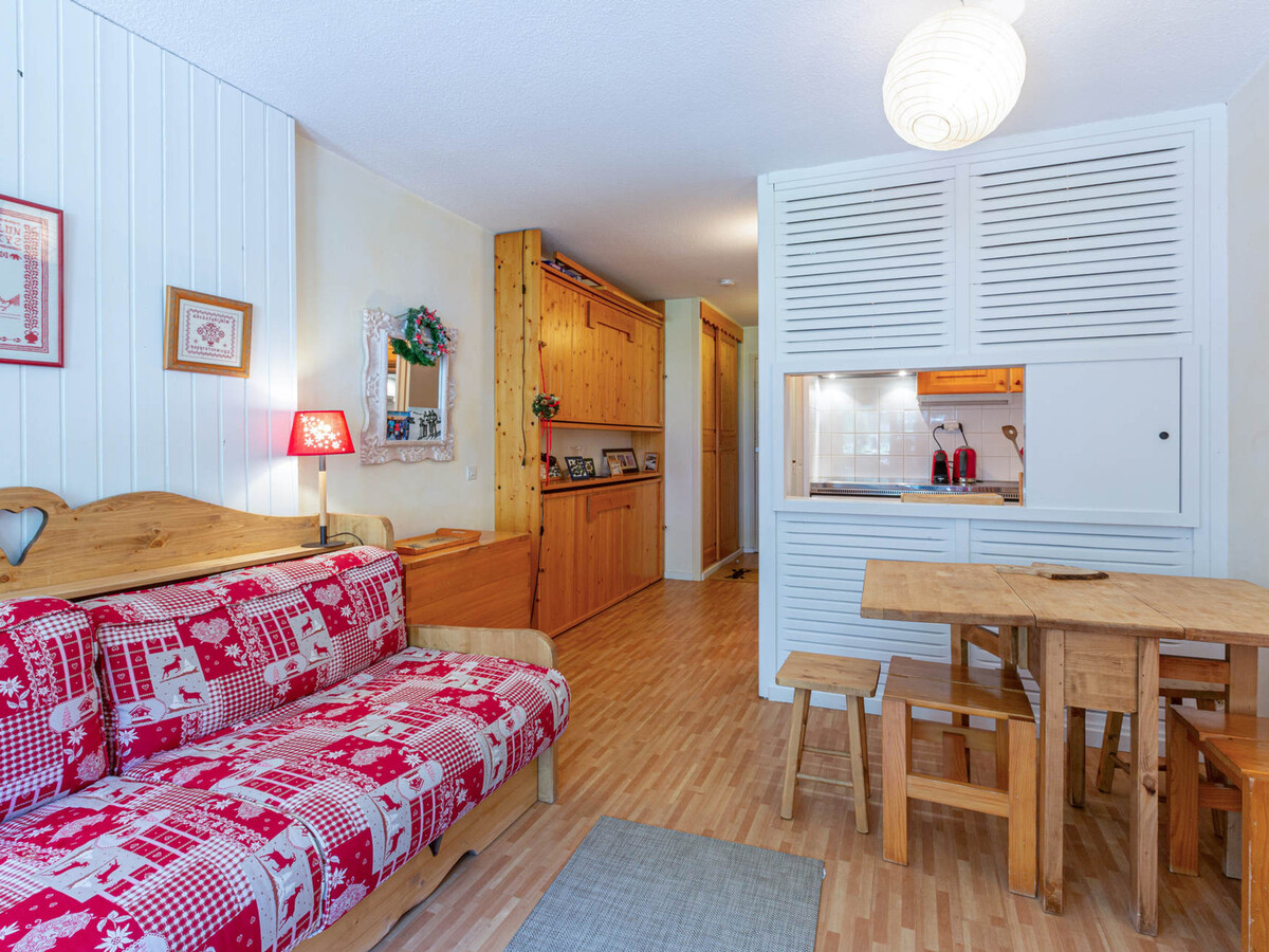 Studio 2 pers balcon sud Val-d'Isère, casier à ski - Photo 2