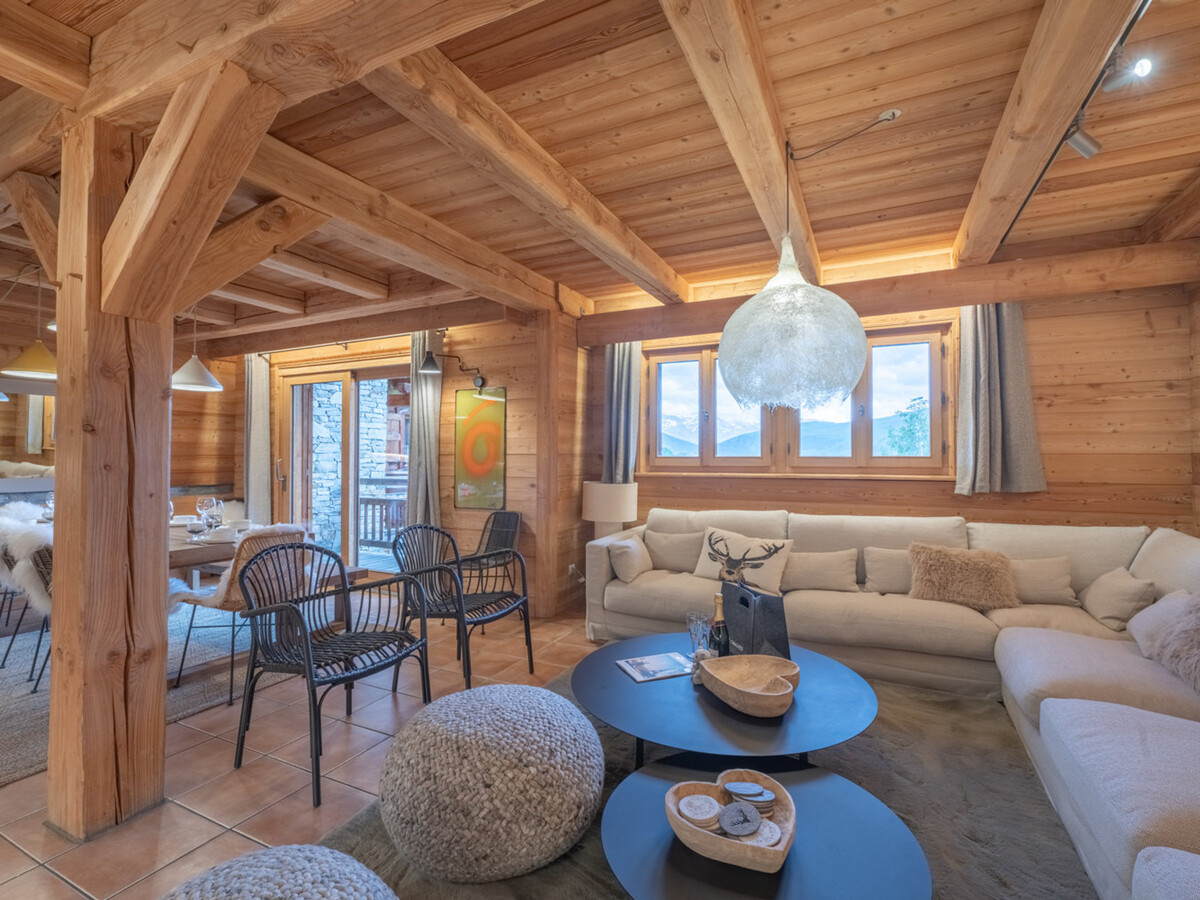 Chalet Bouquetin skis aux pieds – Jacuzzi, sauna, 6 chambres - Photo 3