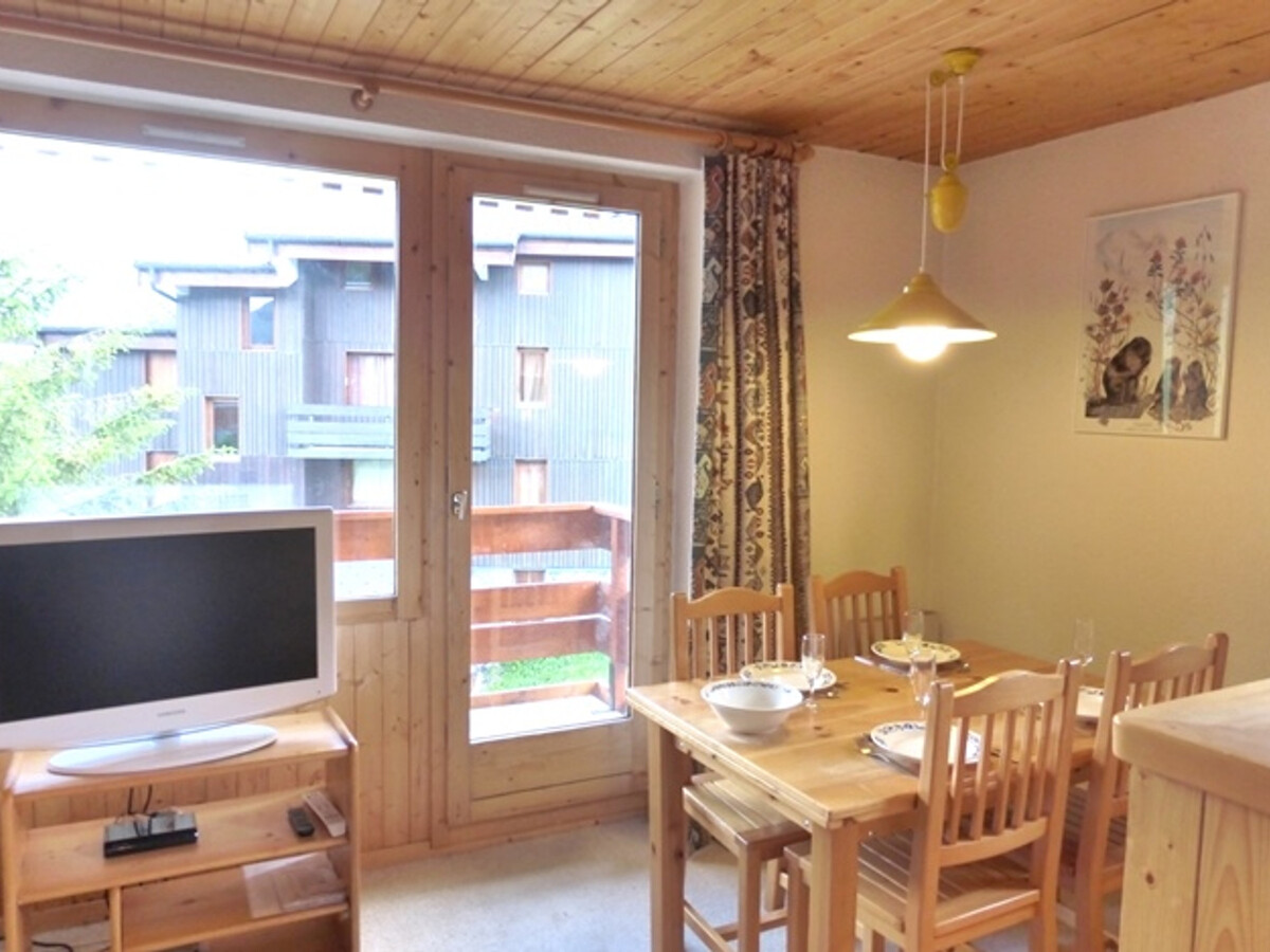 Studio cabine 26m² balcon sud, 4 pers à Mottaret - Photo 1