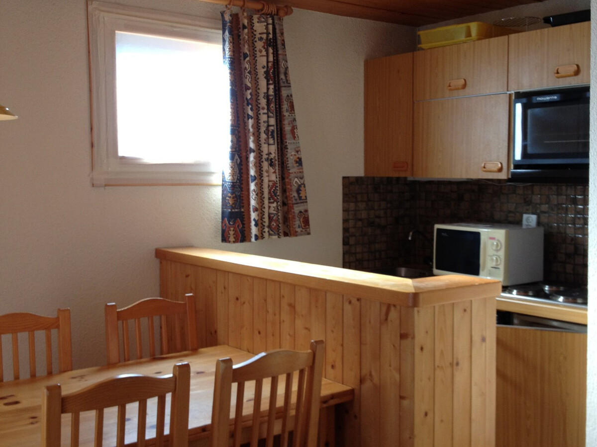Studio cabine 26m² balcon sud, 4 pers à Mottaret - Photo 8