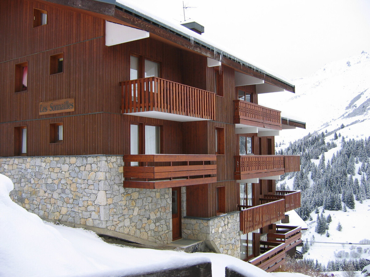 Studio cabine 26m² balcon sud, 4 pers à Mottaret - Photo 11