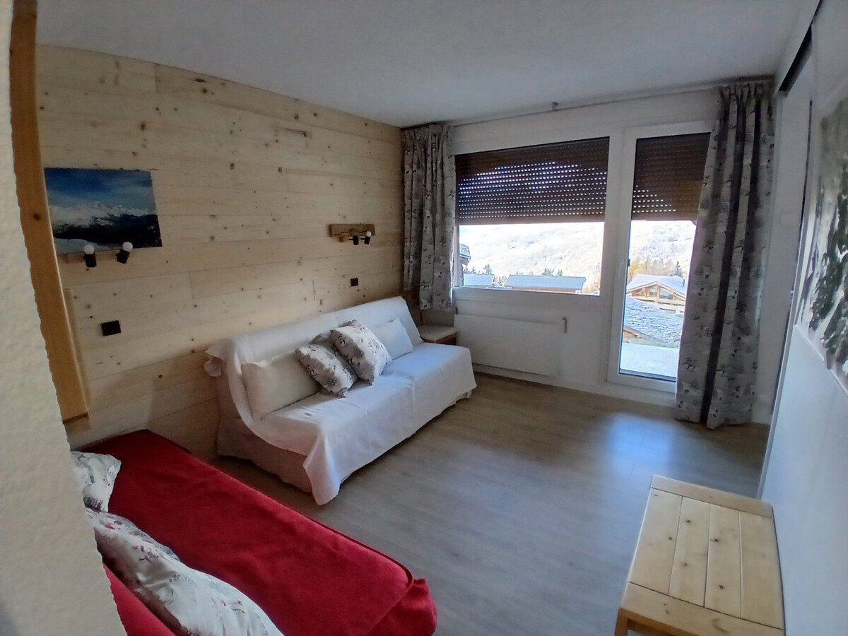 Appartement 6 pers rénové, terrasse montagne, 200m pistes - Photo 1