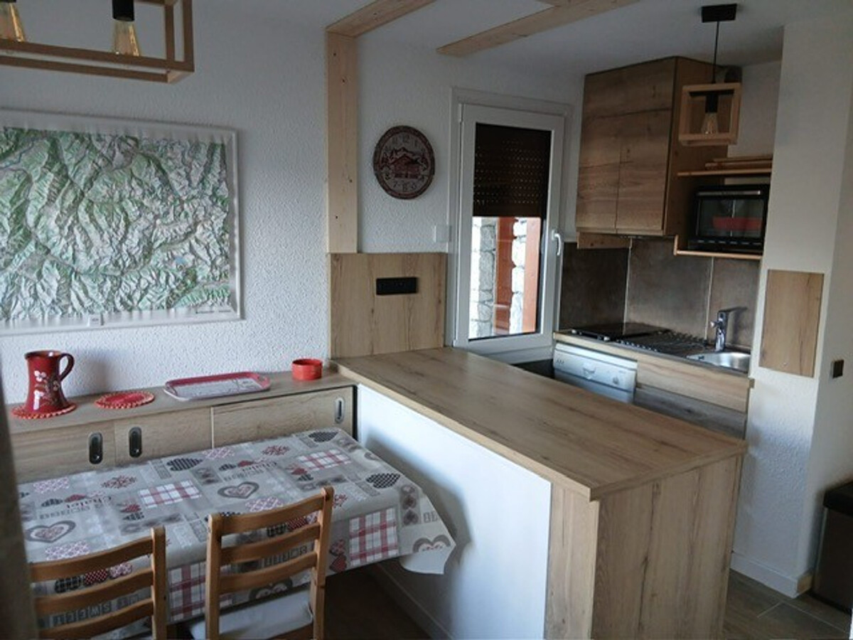 Appartement 6 pers rénové, terrasse montagne, 200m pistes - Photo 3