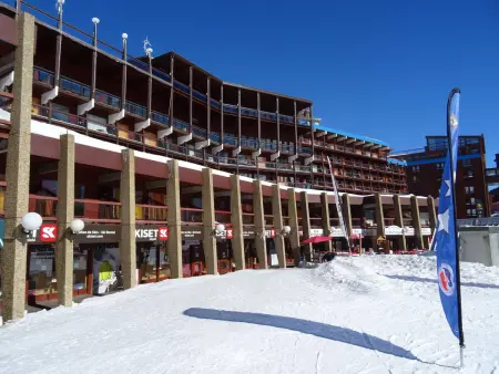 Studio 28m² ski aux pieds, balcon sud, 4 personnes : photo 9