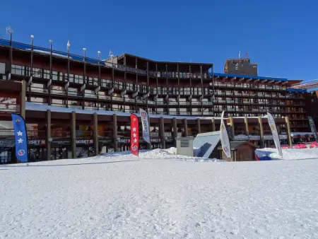 Studio 28m² ski aux pieds, balcon sud, 4 personnes : photo 10
