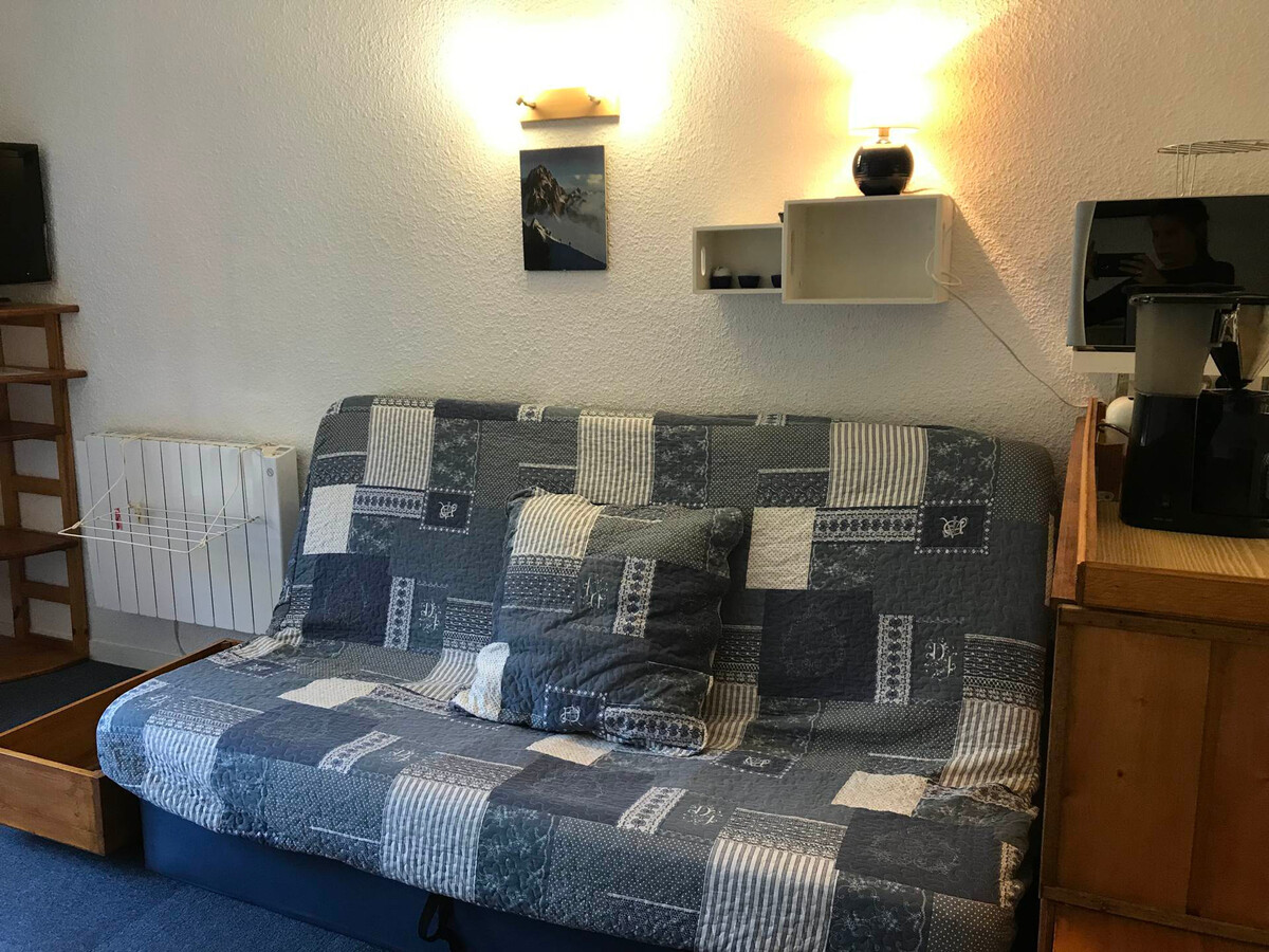 Studio cabine 28 m² au pied des pistes, balcon sud - Photo 2