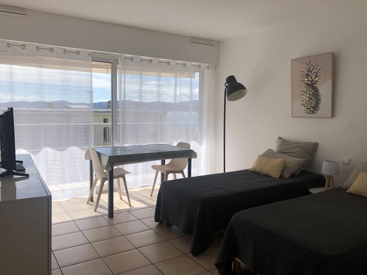 Studio climatisé vue mer à 50m de la plage, Saint-Raphaël - Photo 3