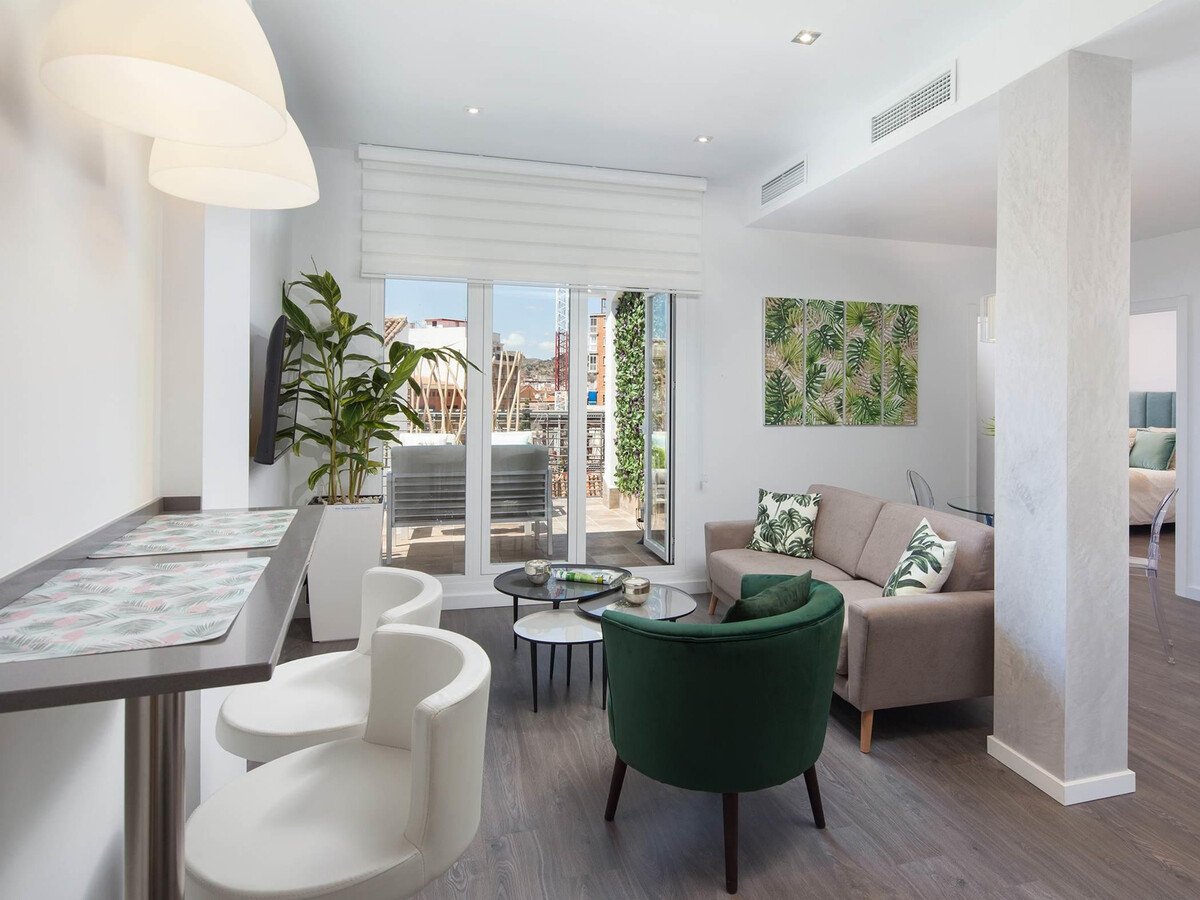 Penthouse Padilla, cœur historique de Málaga - Photo 4