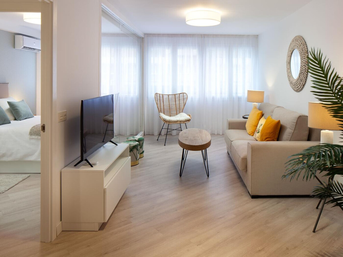 Appartement La Malagueta, 2 min plage, centre historique - Photo 2