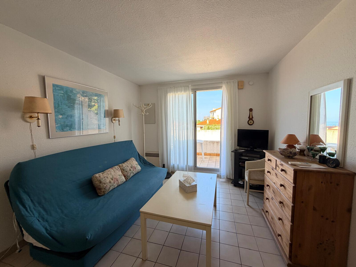 Studio climatisé Banyuls-sur-Mer, parking et terrasse - Photo 2