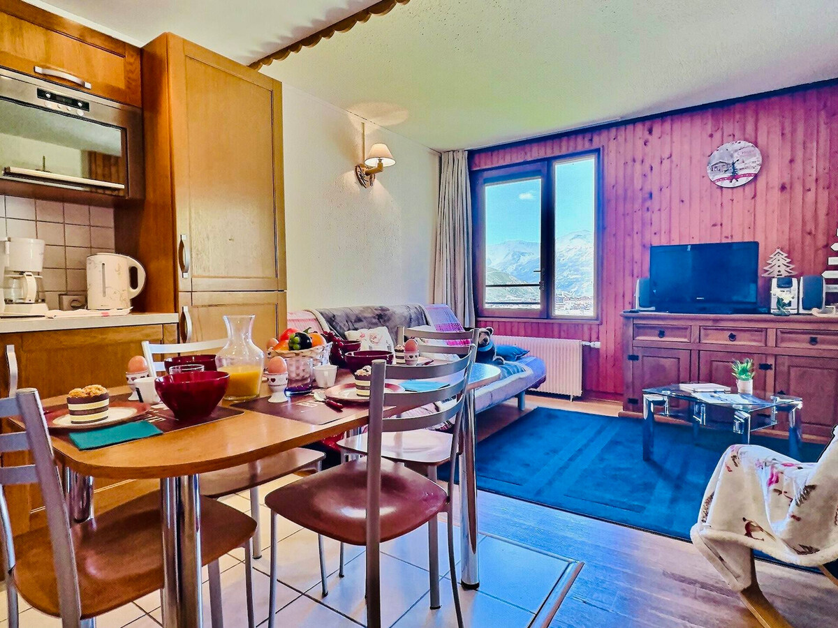 2 pièces avec balcon lac et retour ski à 50m à Tignes - Photo 12