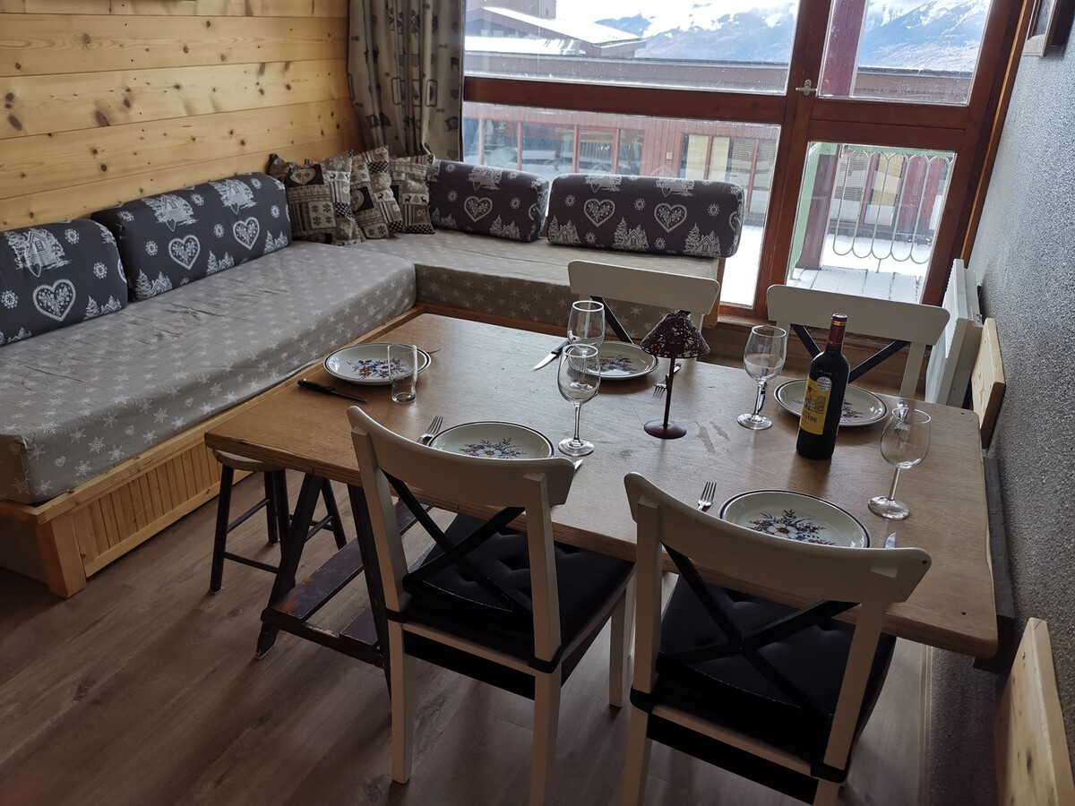 Appartement 5 pers. ski aux pieds, balcon vue vallée - Photo 1