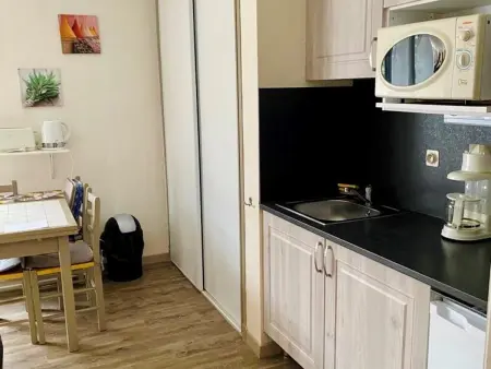 Studio 25m² avec balcon sud, parking inclus : photo 4