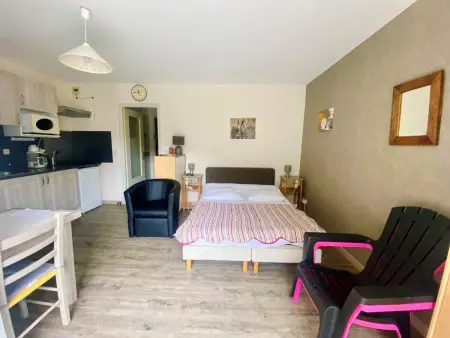 Studio 25m² avec balcon sud, parking inclus : photo 8