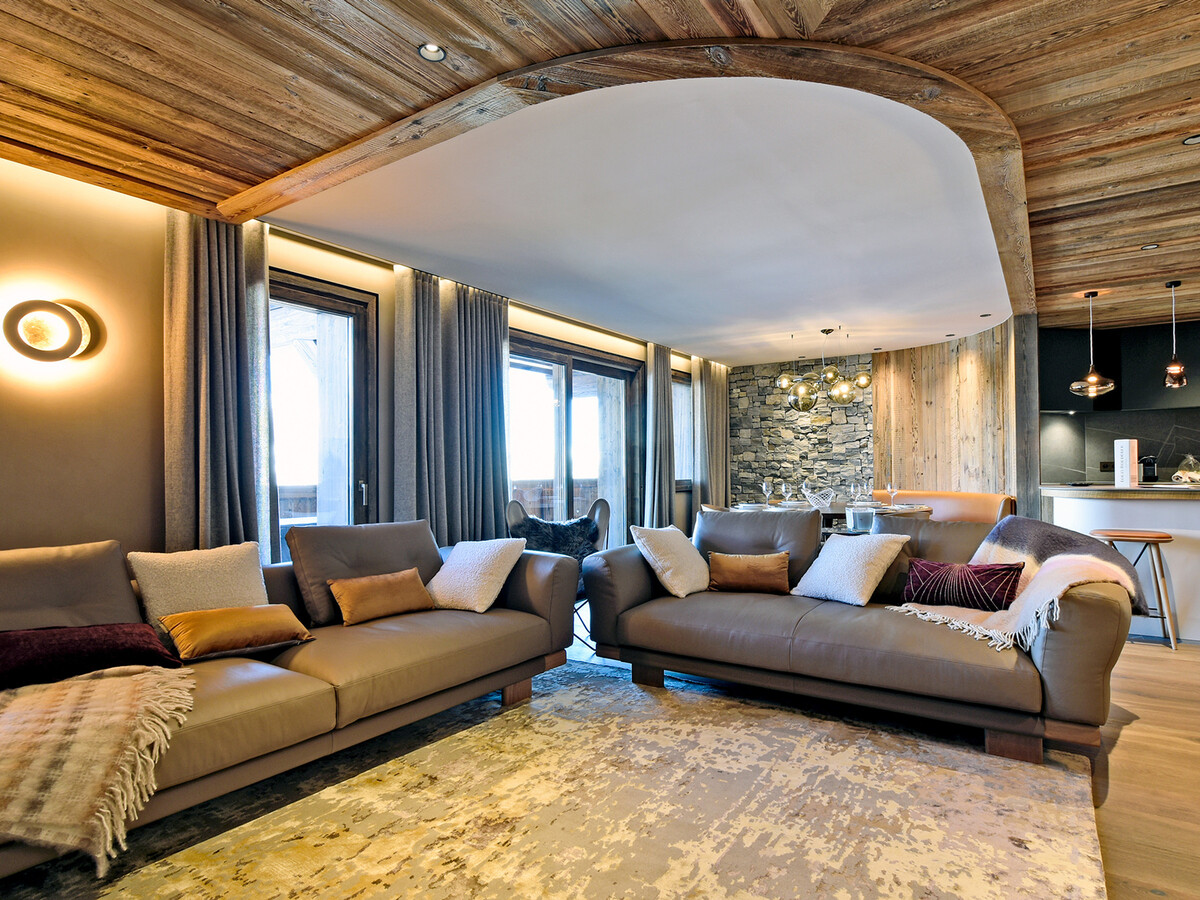Appartement 4 chambres skis aux pieds, conciergerie 5* - Photo 1