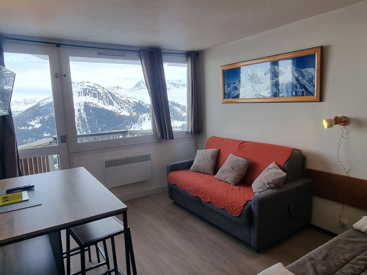 Studio cabine 26m² vue Mont Blanc, skis aux pieds - Photo 1