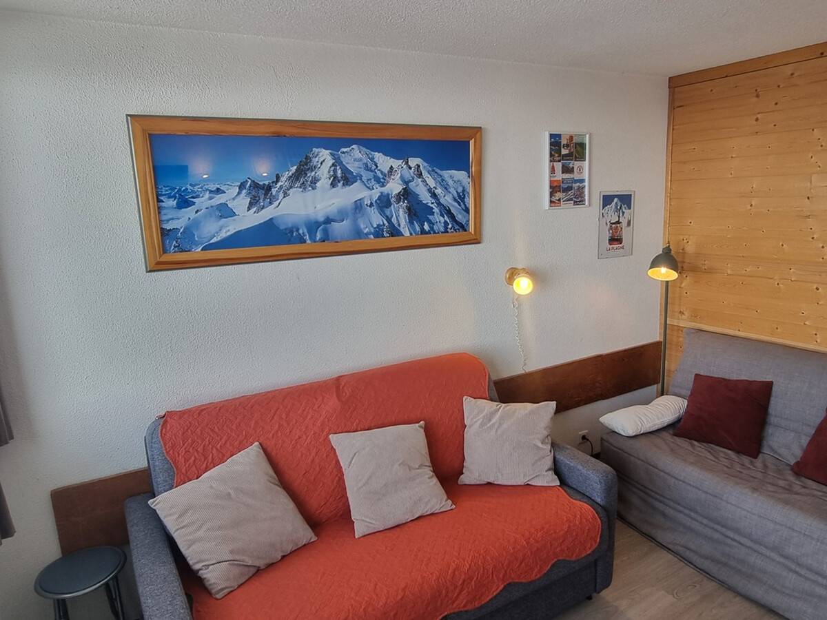 Studio cabine 26m² vue Mont Blanc, skis aux pieds - Photo 3