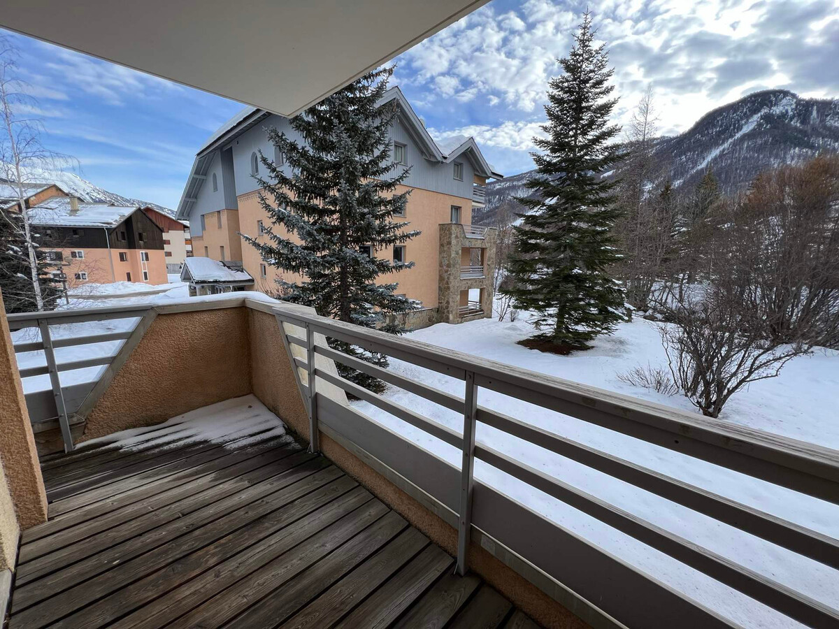 Appartement 8 pers face montagne, balcon sud, parking - Photo 13