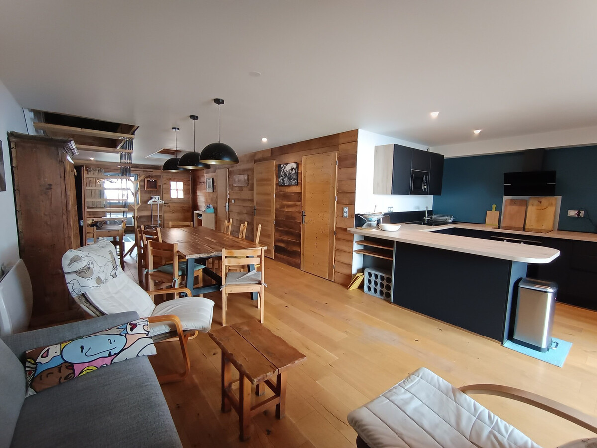 Appartement-Chalet 125m² à 50m des pistes, Montgenèvre - Photo 1