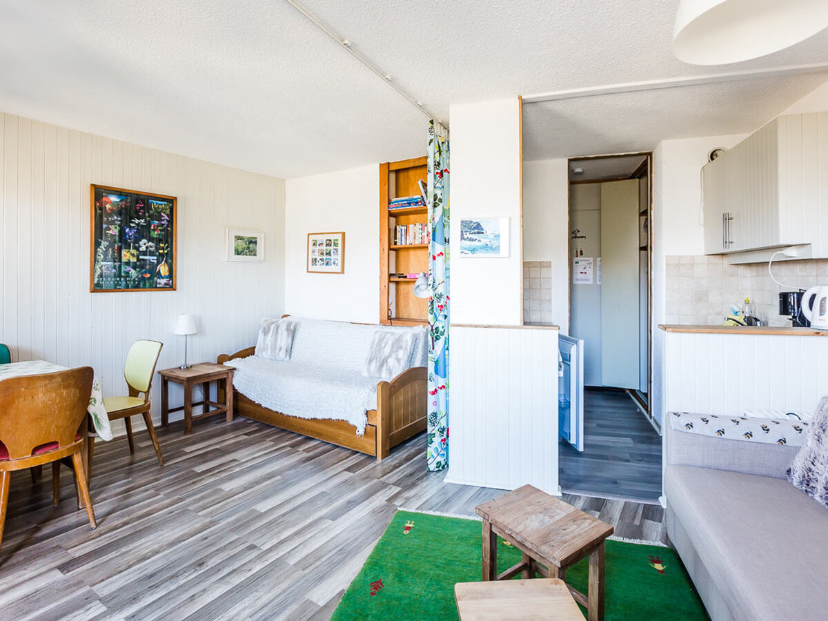 Studio rénové 22 m² à 1 min des pistes, parking gratuit - Photo 2