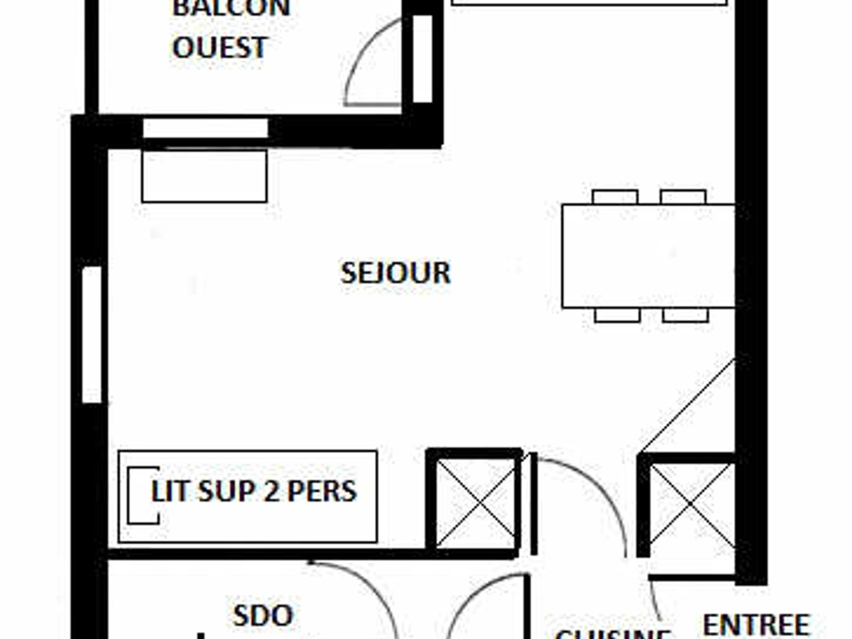 Studio 24m² rénové Montchavin, 1 min pistes, balcon - Photo 10