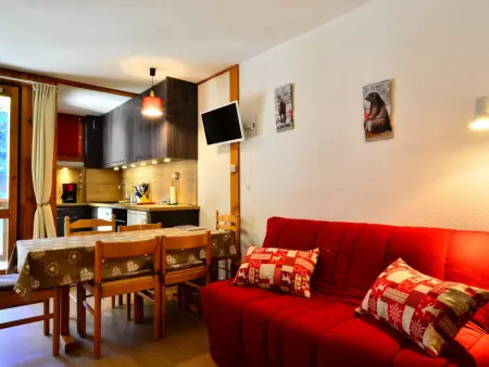 Location appartement à Bellentre, Studio rénové 4-5 pers. Montchavin, proche pistes et commerces, parking gratuit