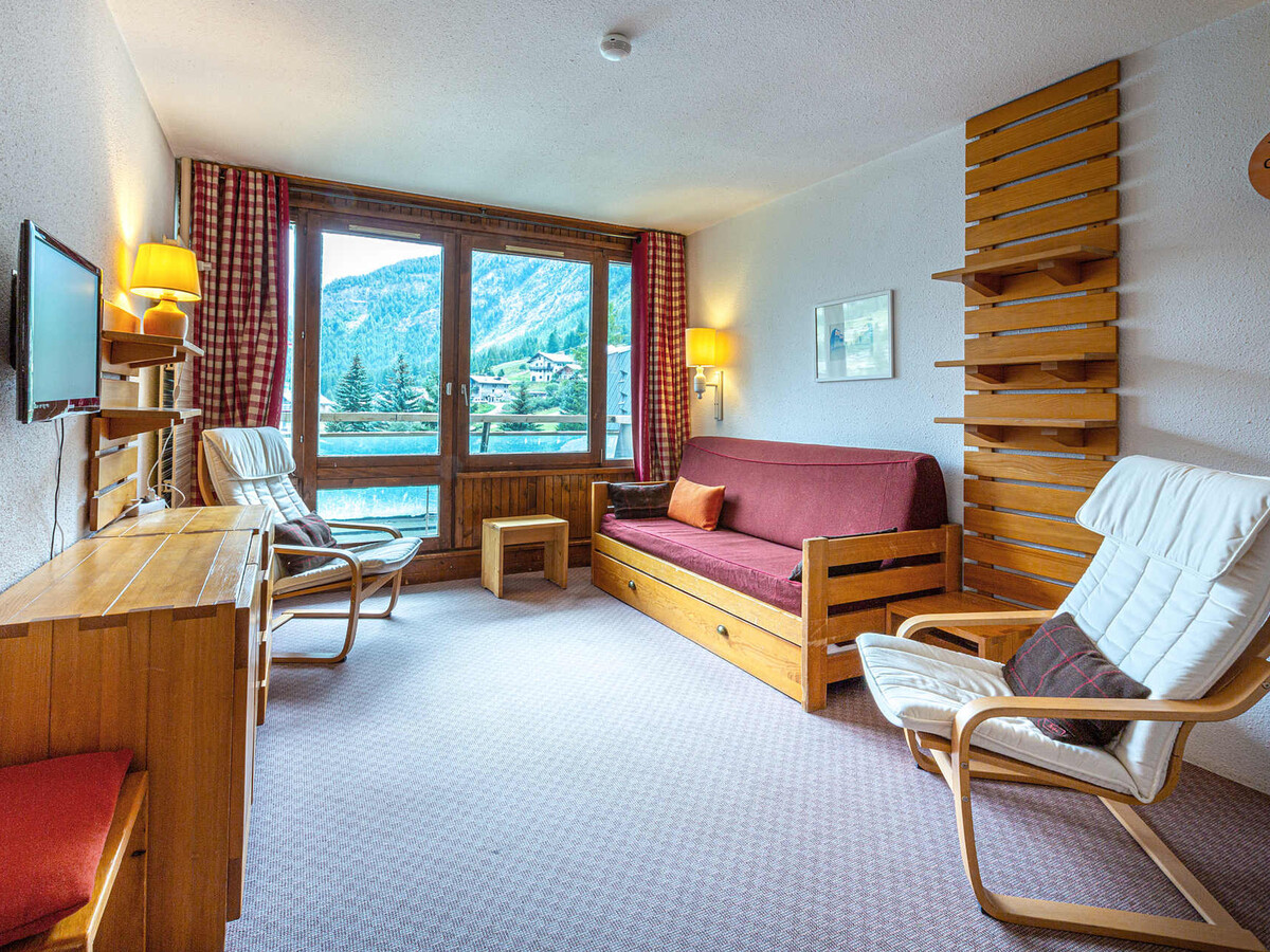 Appartement 2 pièces skis aux pieds, balcon Sud à Val-d'Isère - Photo 1