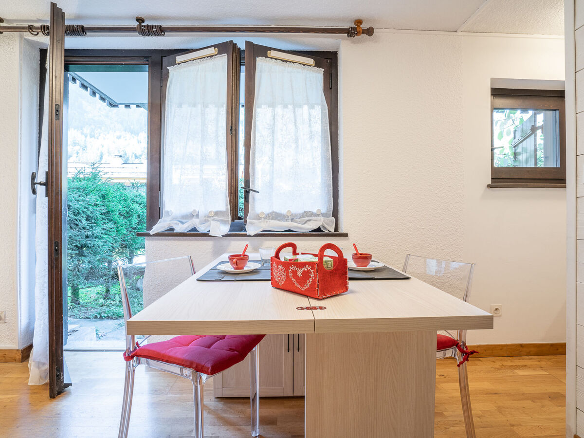 Studio avec jardinet et vue montagne aux Praz - Photo 11