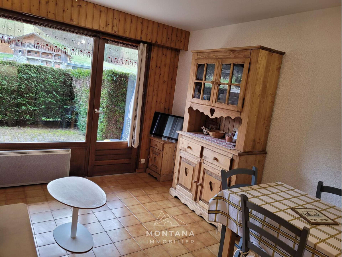 Studio 28m² avec jardinet face aux pistes, Le Grand-Bornand - Photo 2