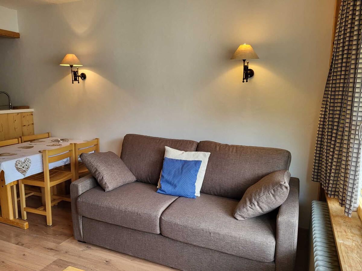 Studio 27 m² sud/ouest Tignes, 4 pers, balcon montagne - Photo 5