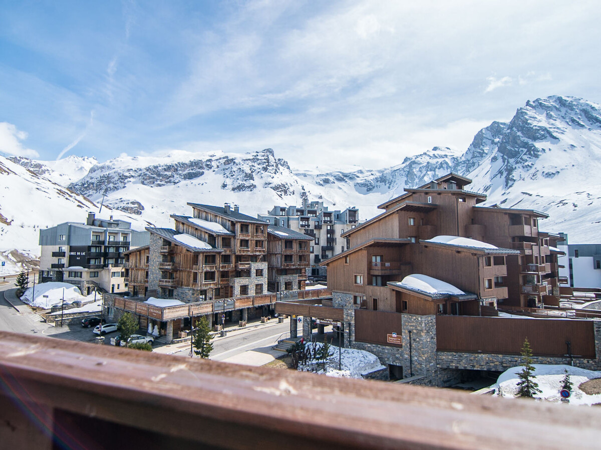 Studio 27 m² sud/ouest Tignes, 4 pers, balcon montagne - Photo 10