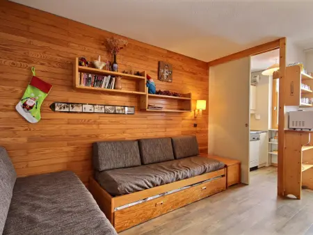 Appartement 2 pièces balcon sud-ouest à Belle Plagne : photo 3