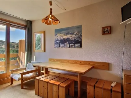 Appartement 2 pièces balcon sud-ouest à Belle Plagne : photo 4