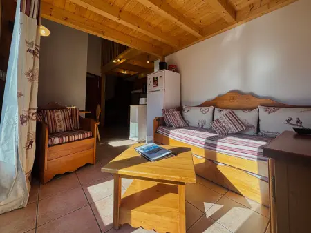 Duplex avec piscine et vue cascade à Samoëns : photo 6