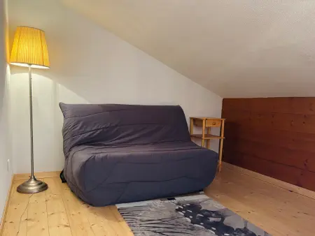 Duplex avec piscine et vue cascade à Samoëns : photo 8
