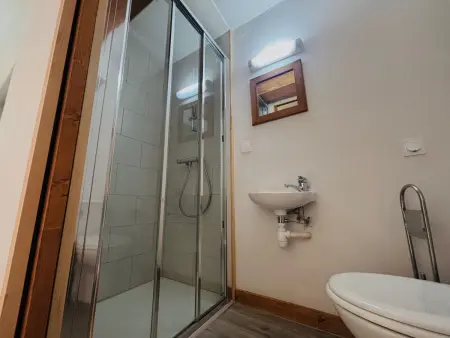 Duplex avec piscine et vue cascade à Samoëns : photo 10