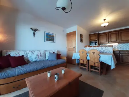 Appartement calme avec balcon, accès direct aux pistes - Photo 1