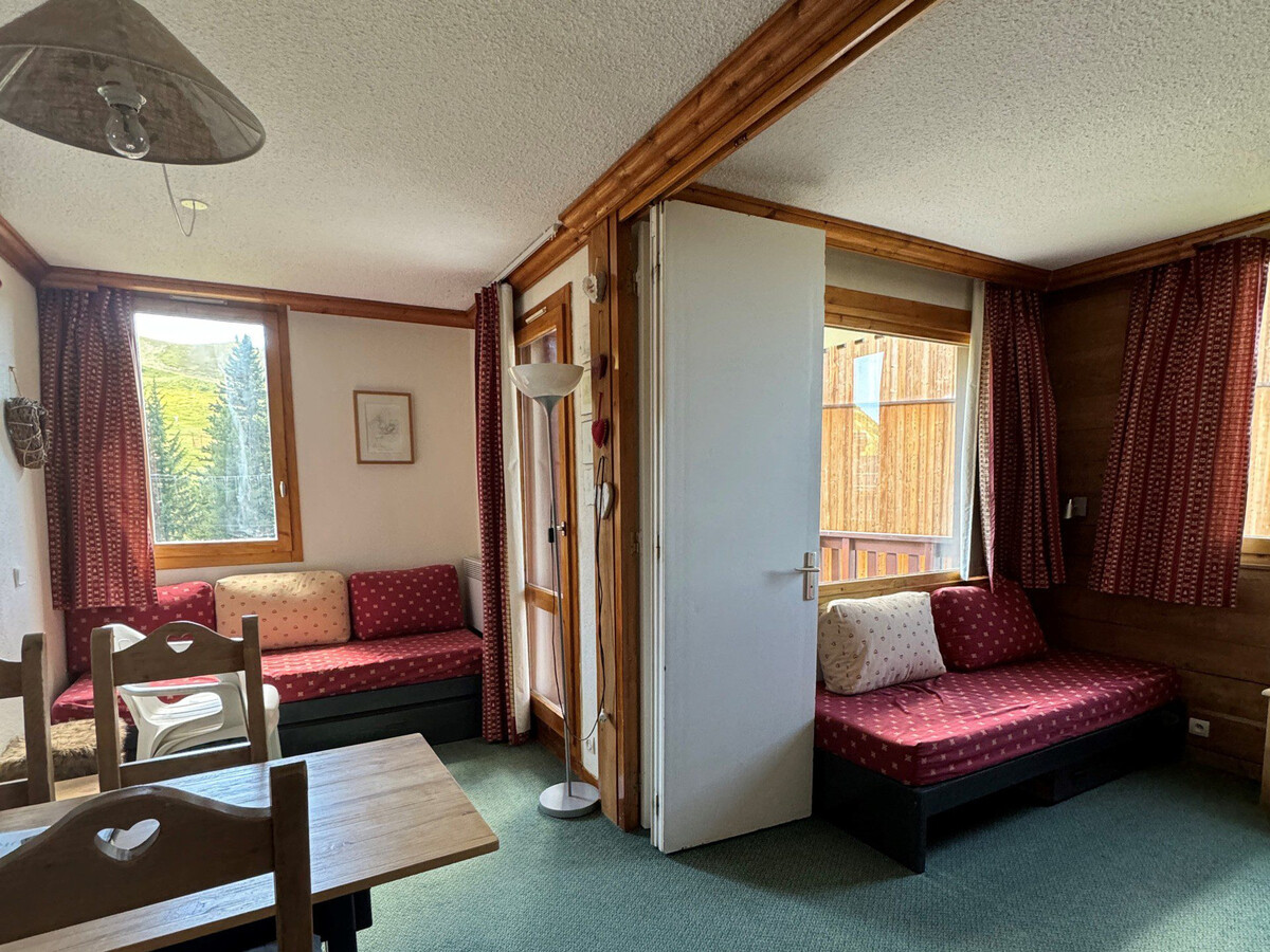 Studio skis aux pieds avec balcon à Belle Plagne - Photo 1