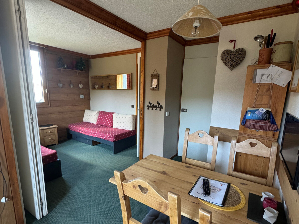Studio skis aux pieds avec balcon à Belle Plagne - Photo 2