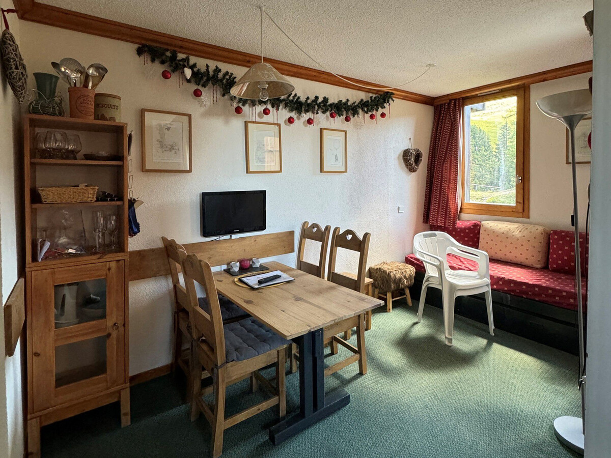 Studio skis aux pieds avec balcon à Belle Plagne - Photo 4