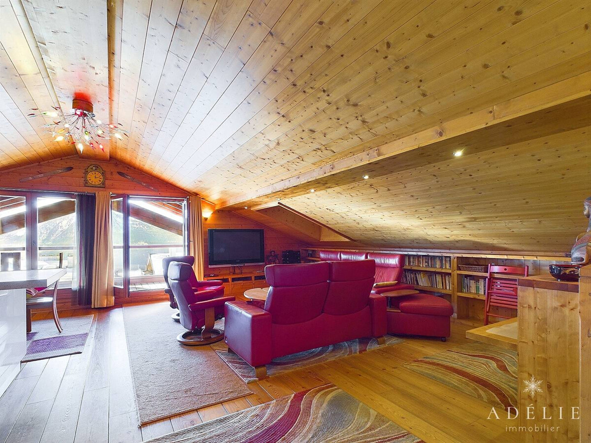 Duplex 8 pers, 127 m², balcon sud à 350 m des pistes - Photo 3