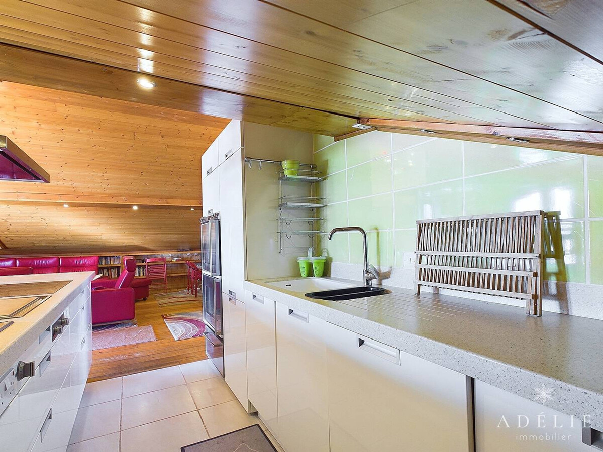 Duplex 8 pers, 127 m², balcon sud à 350 m des pistes - Photo 5